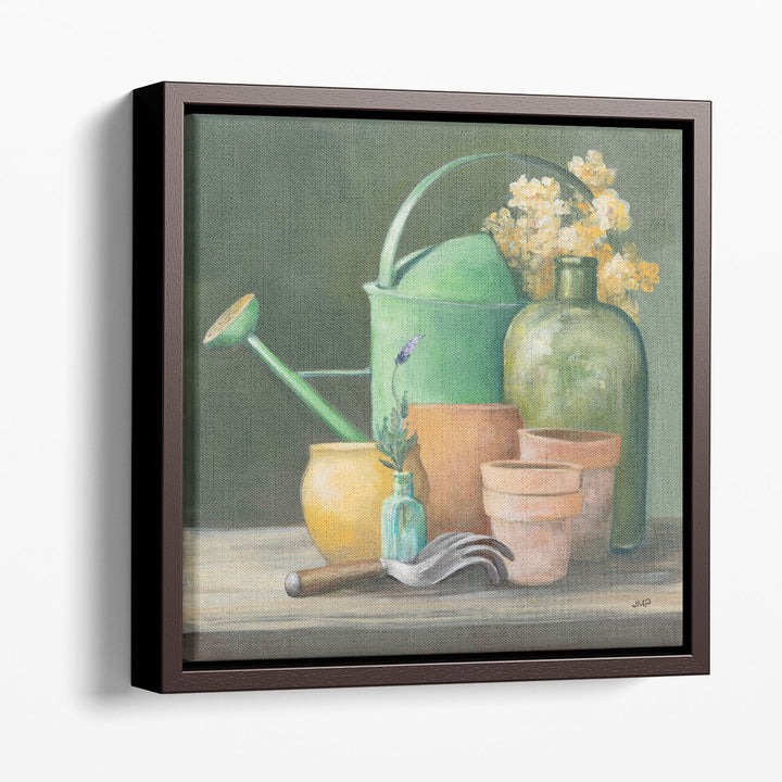 Garden Shed - Canvas Print Wall Art