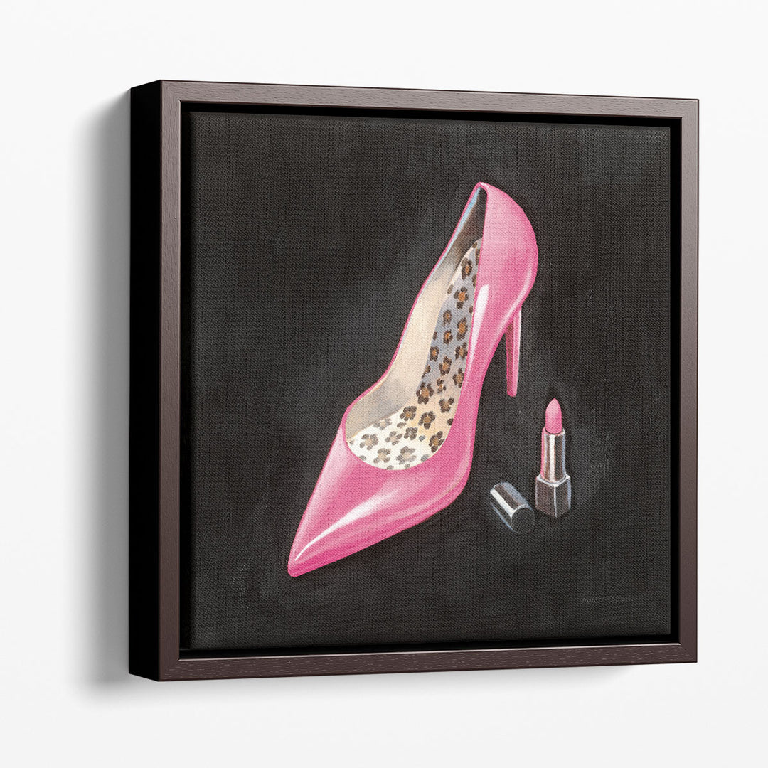 The Pink Shoe II - Canvas Print Wall Art