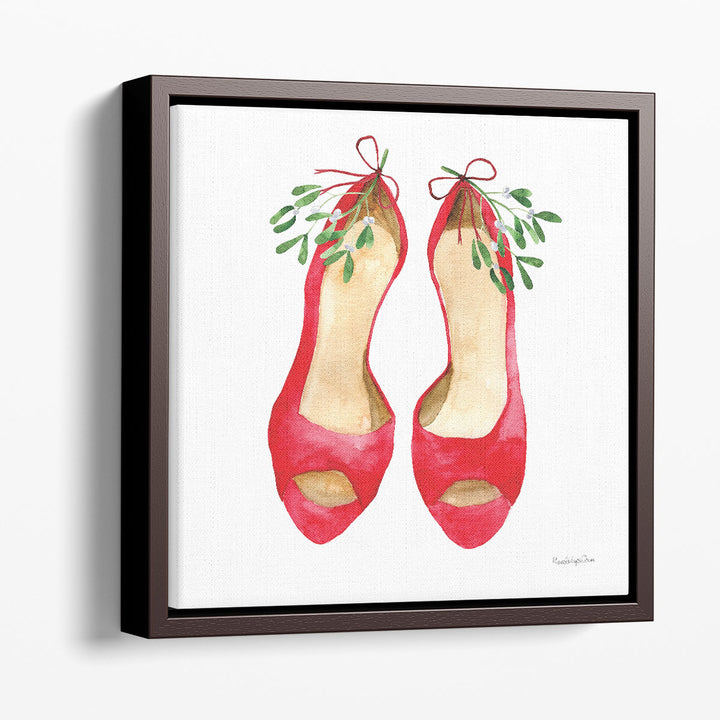 Christmas Shoes II - Canvas Print Wall Art