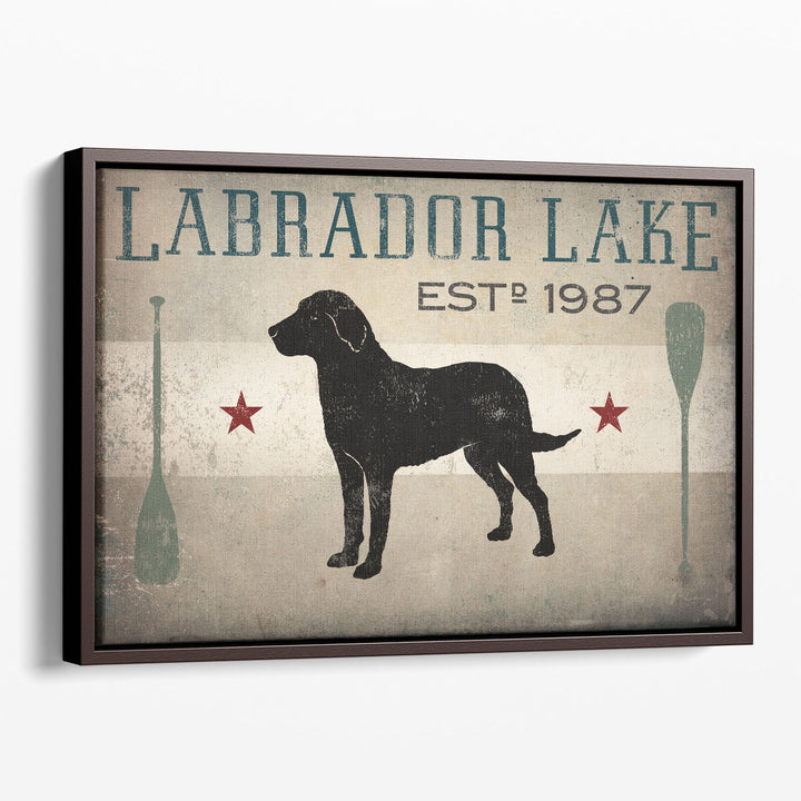 Labrador Lake - Canvas Print Wall Art