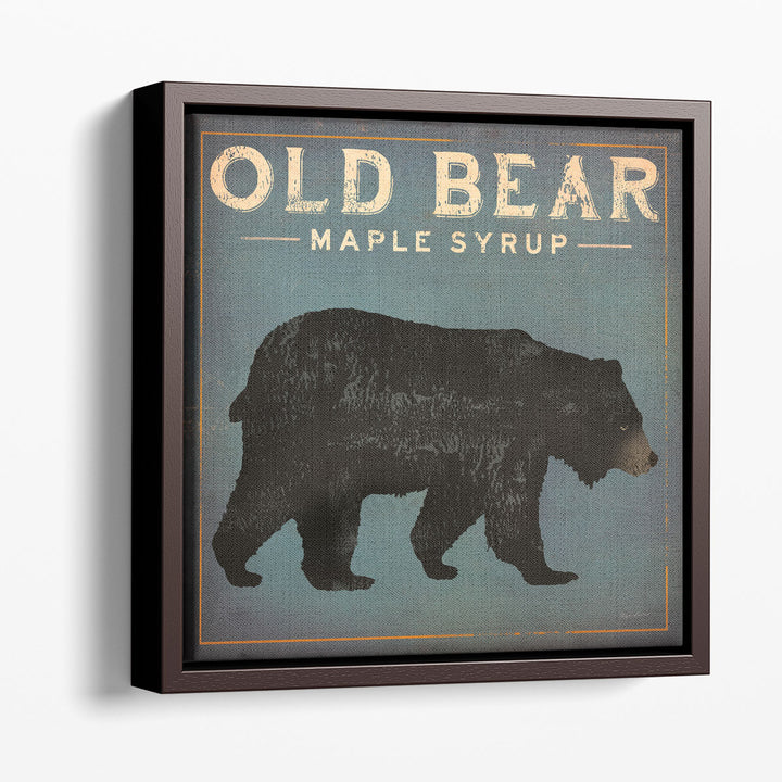 Old Bear - Canvas Print Wall Art