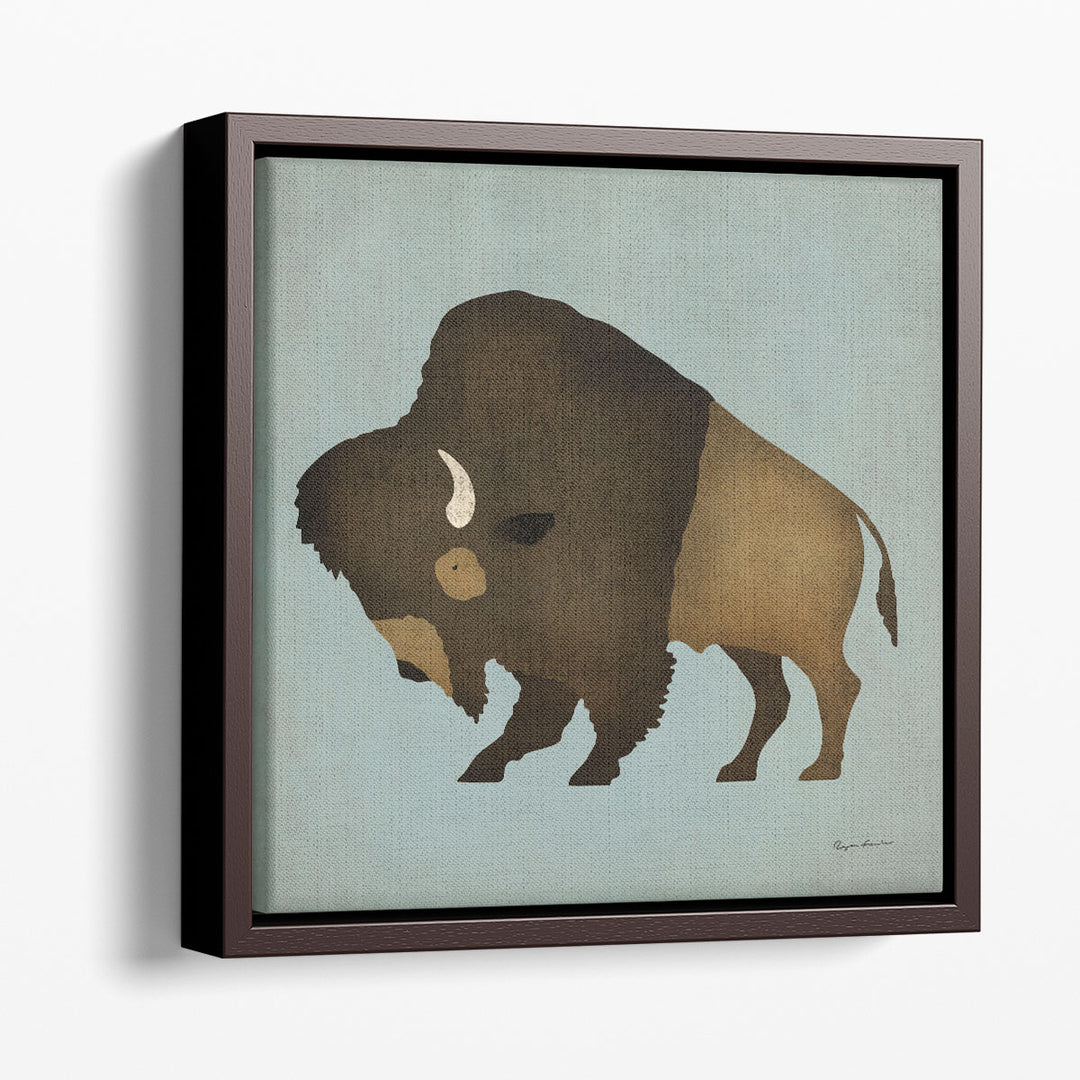 Buffalo Bison I - Canvas Print Wall Art