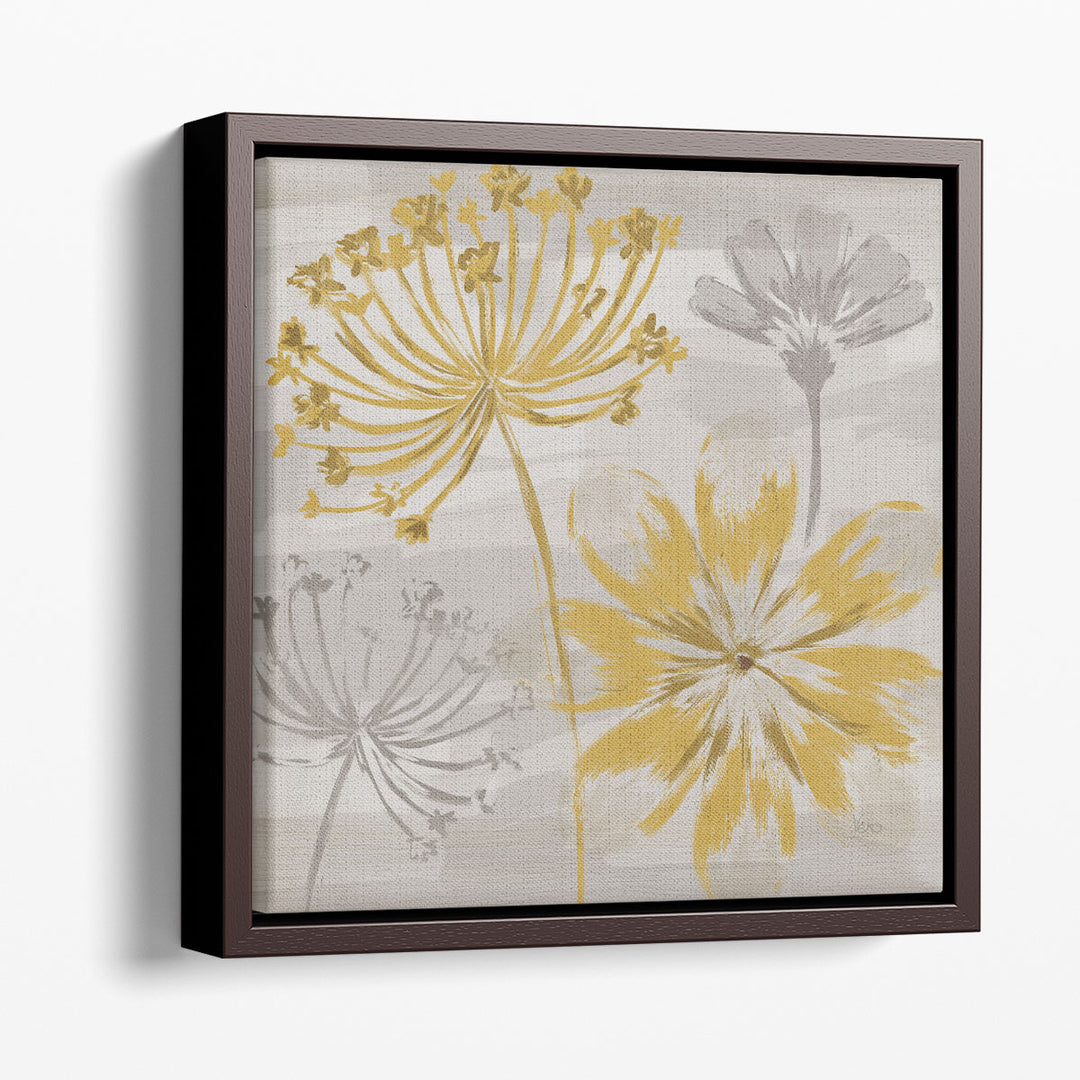 Flowers in the Wind II - Canvas Print Wall Art