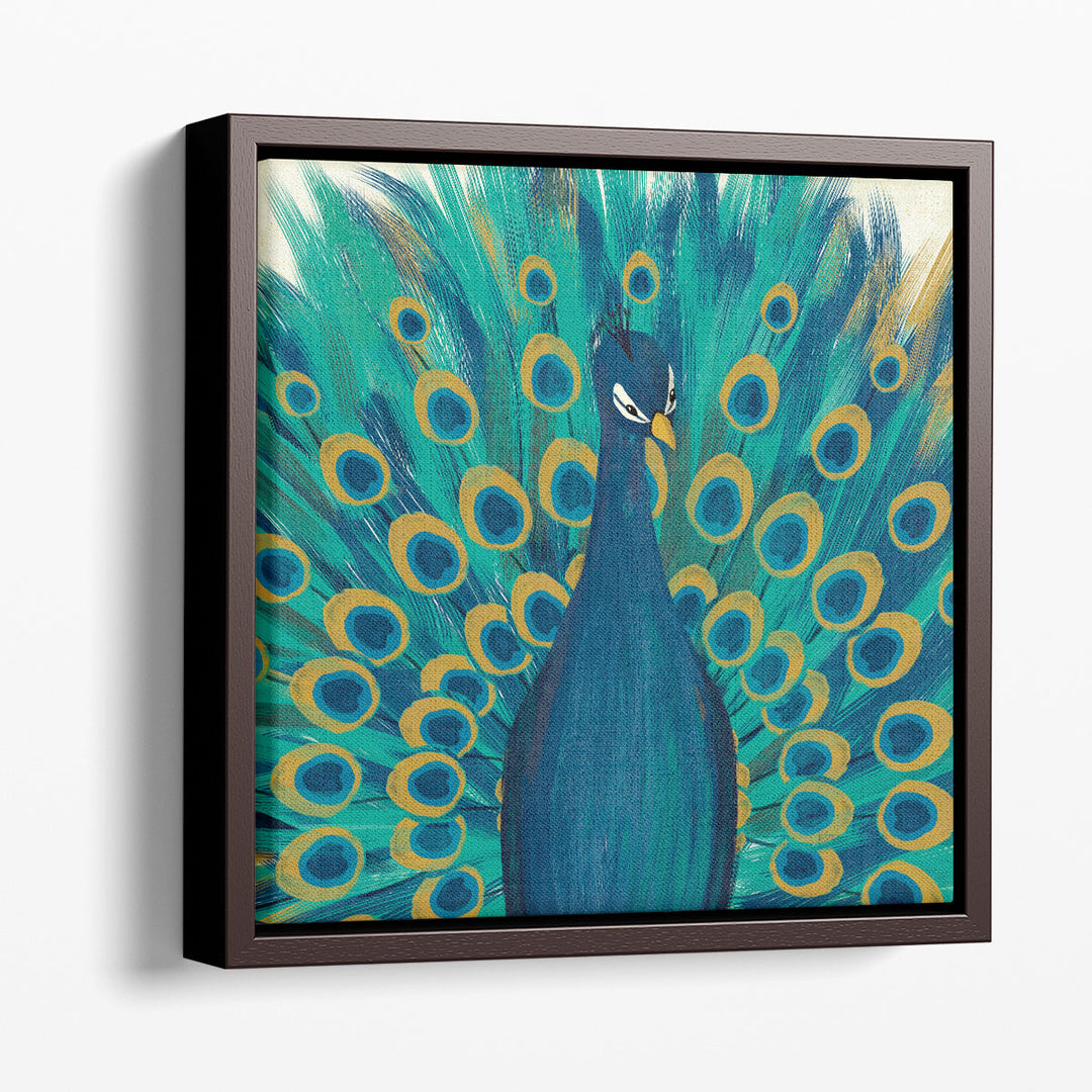 Proud as a Peacock I - Canvas Print Wall Art