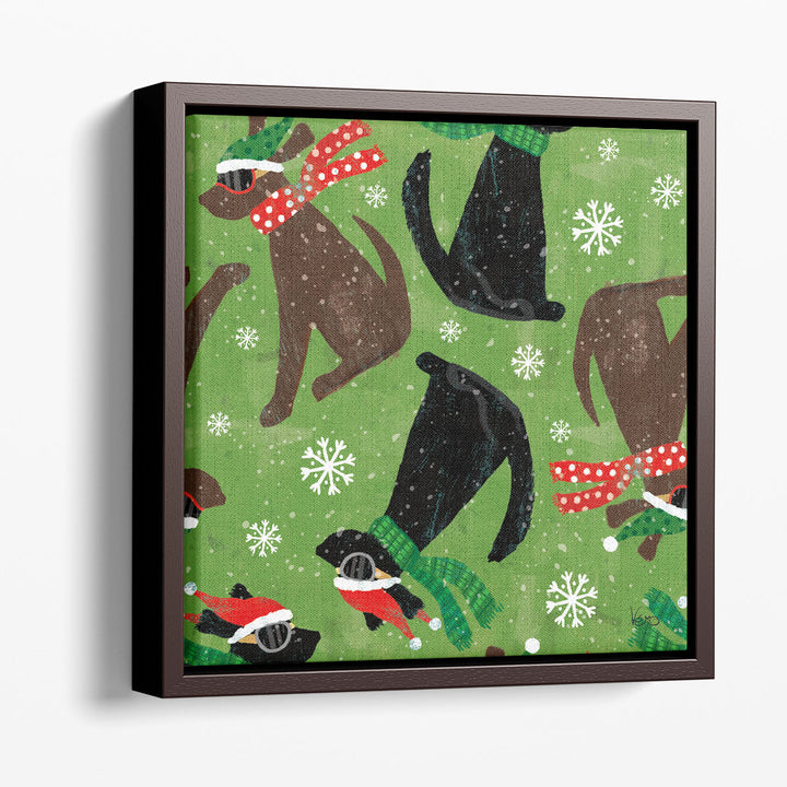 Merry Making Pattern IC - Canvas Print Wall Art