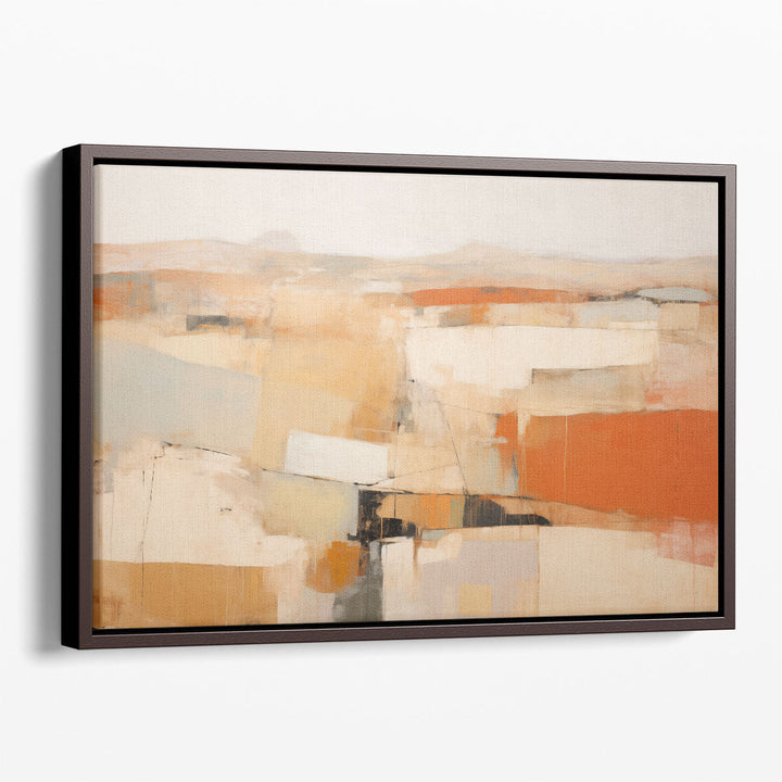 Sun-Kissed Dunes - Canvas Print Wall Art