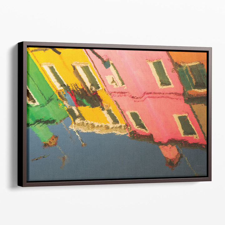 Reflections of Burano X - Canvas Print Wall Art