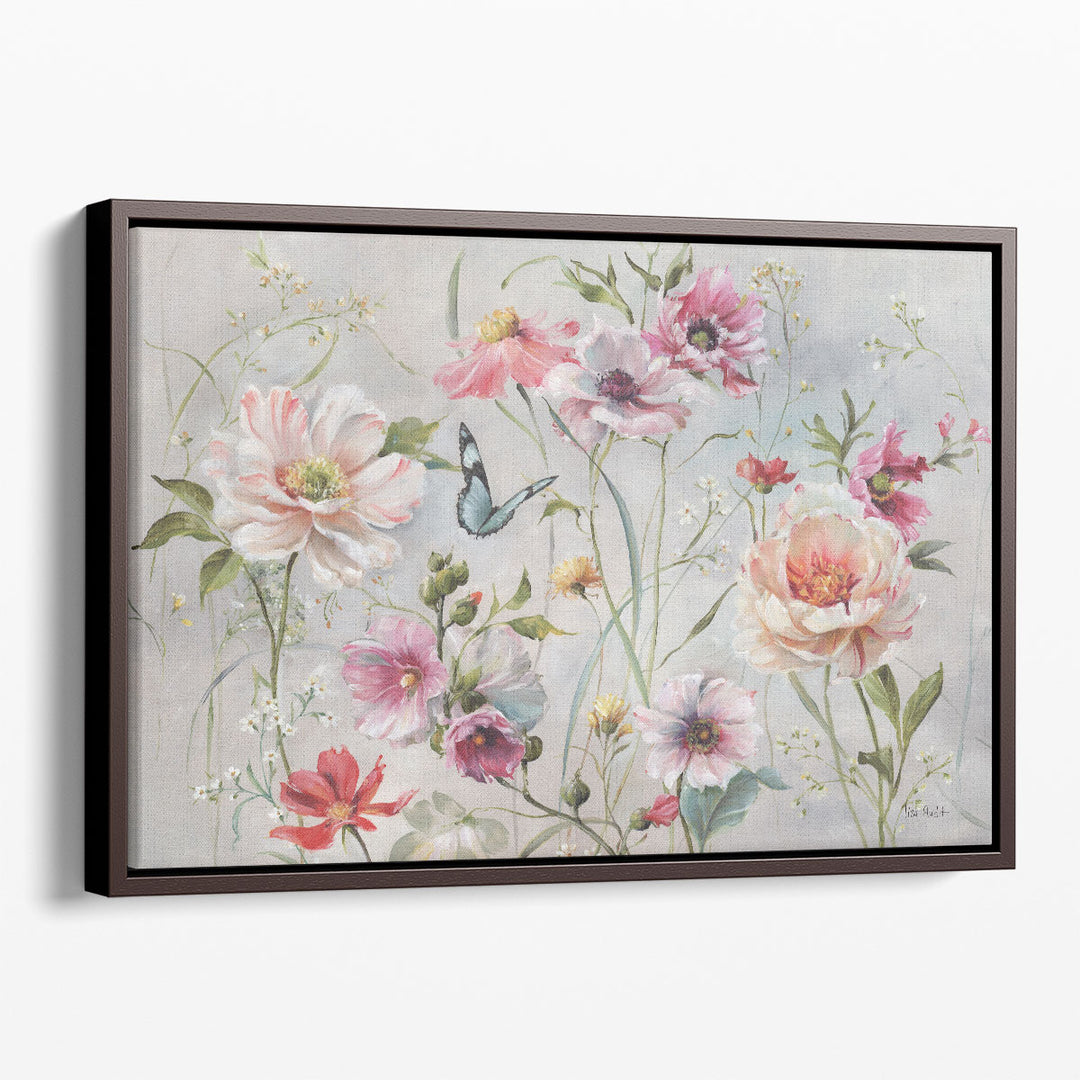 Antique Garden I- Canvas Print Wall Art