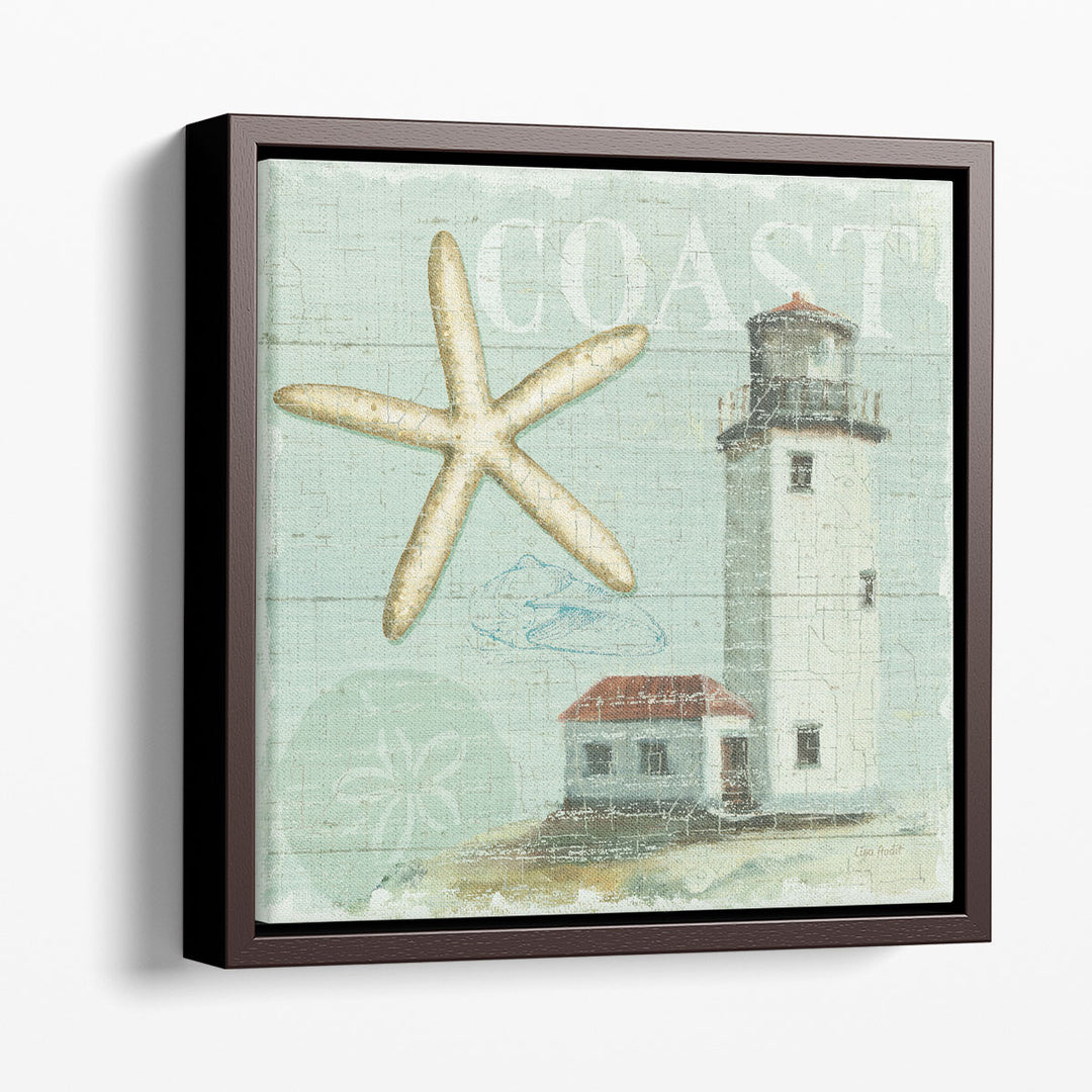 Beach House II - Canvas Print Wall Art