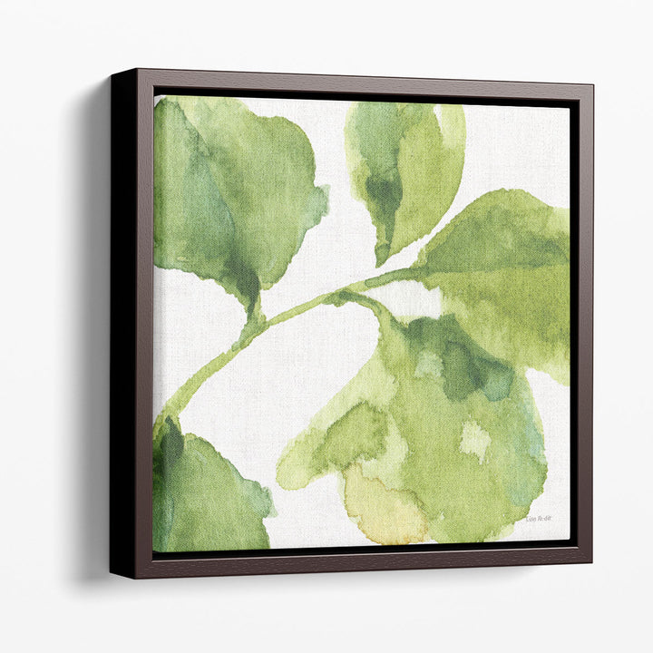 Blue and Green Garden VII - Canvas Print Wall Art