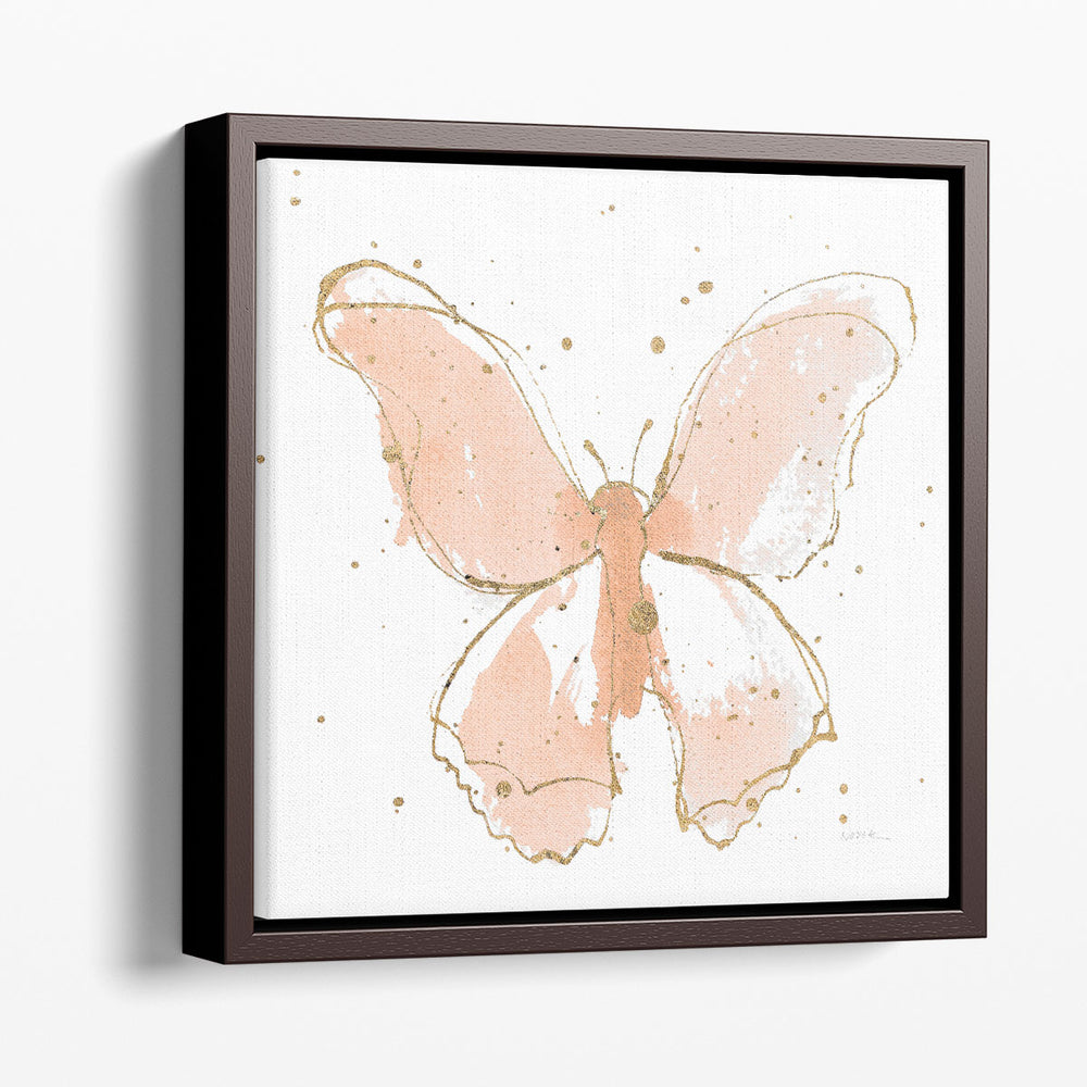 Gilded Butterflies II - Canvas Print Wall Art