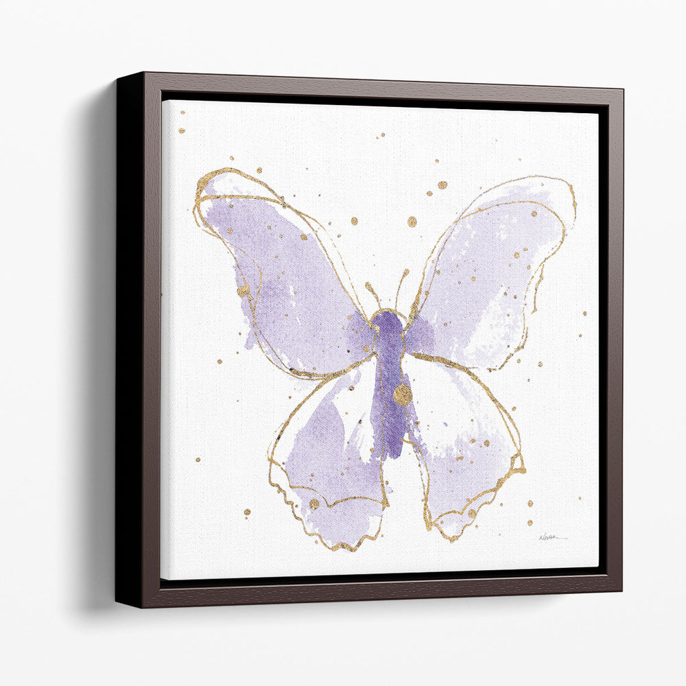 Gilded Butterflies II - Canvas Print Wall Art