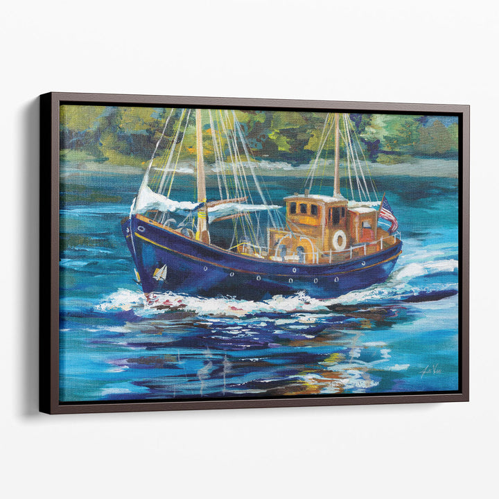 Heading to the Show - Canvas Print Wall Art