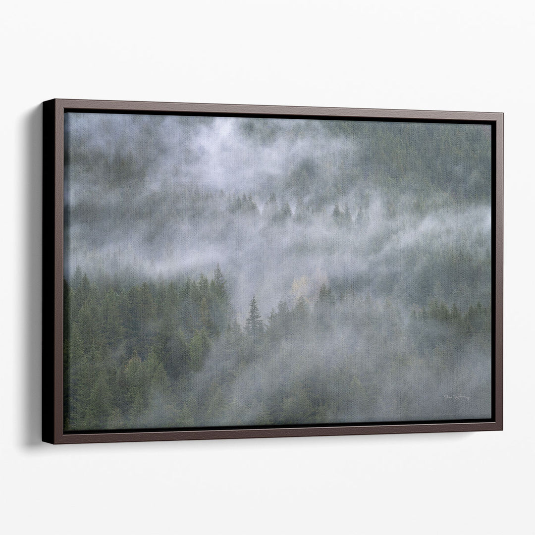 Misty Mountains North Cascades - Canvas Print Wall Art