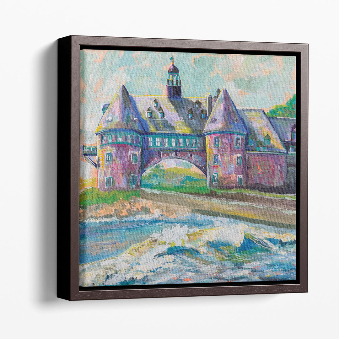 Coastal Towers - Canvas Print Wall Art