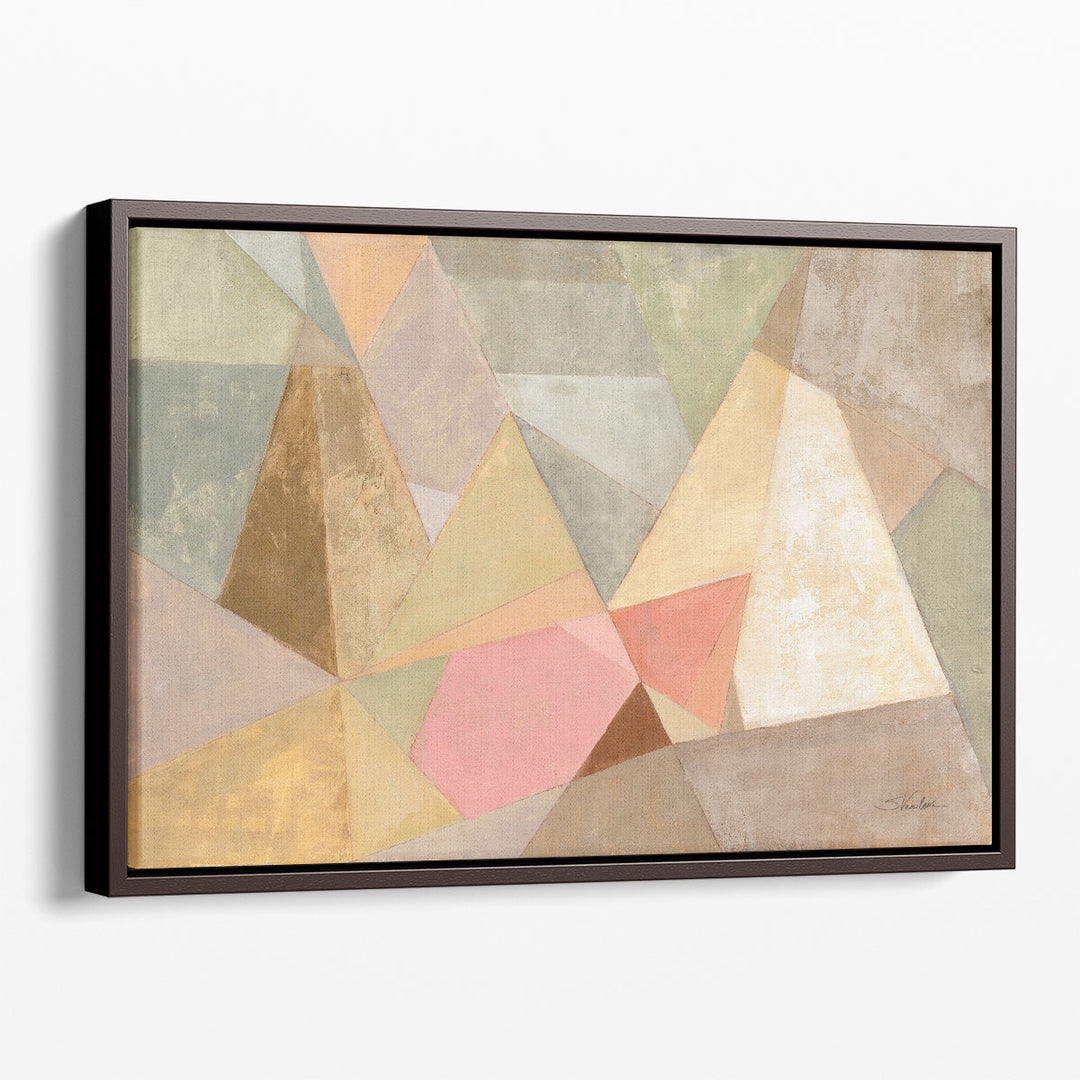 Geometric Abstract - Canvas Print Wall Art