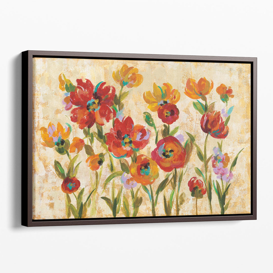 July in the Garden I - Canvas Print Wall Art