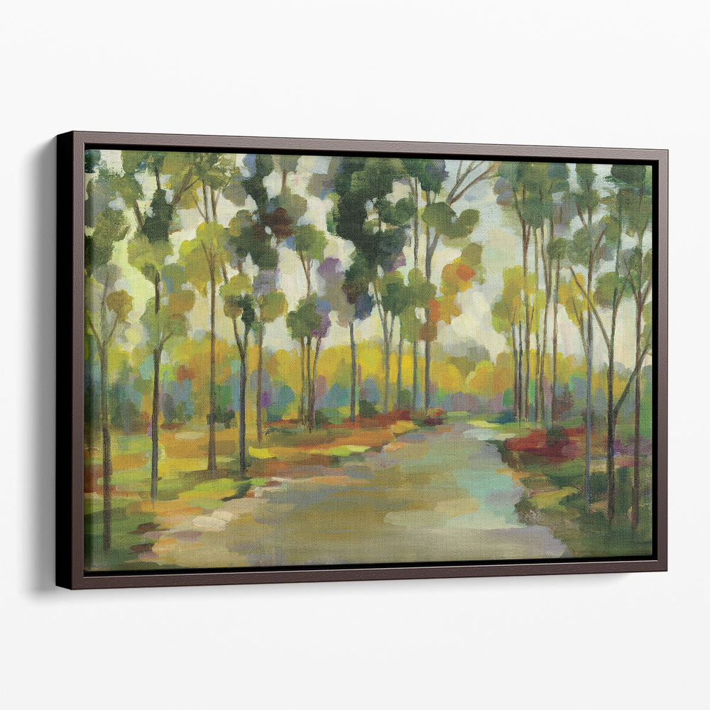 Path in the Forest - Canvas Print Wall Art