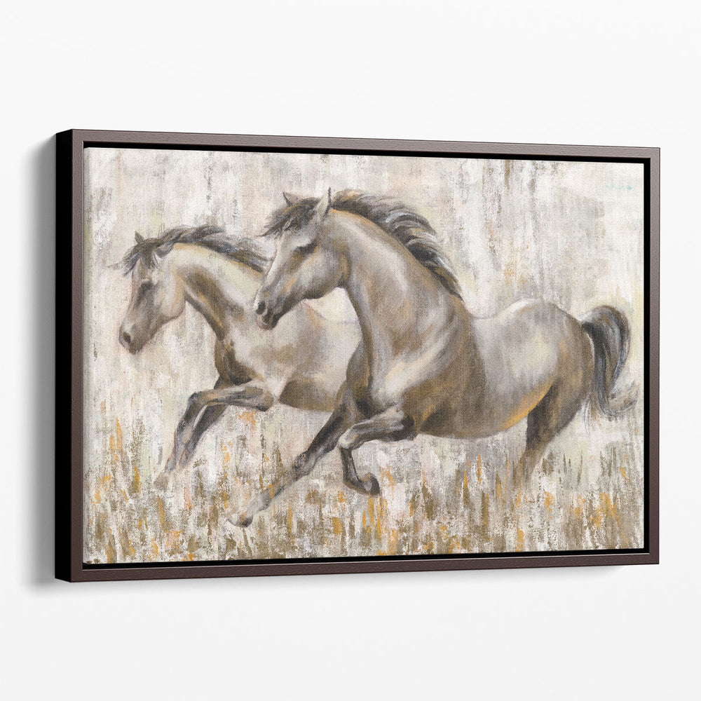 Running Horses - Canvas Print Wall Art