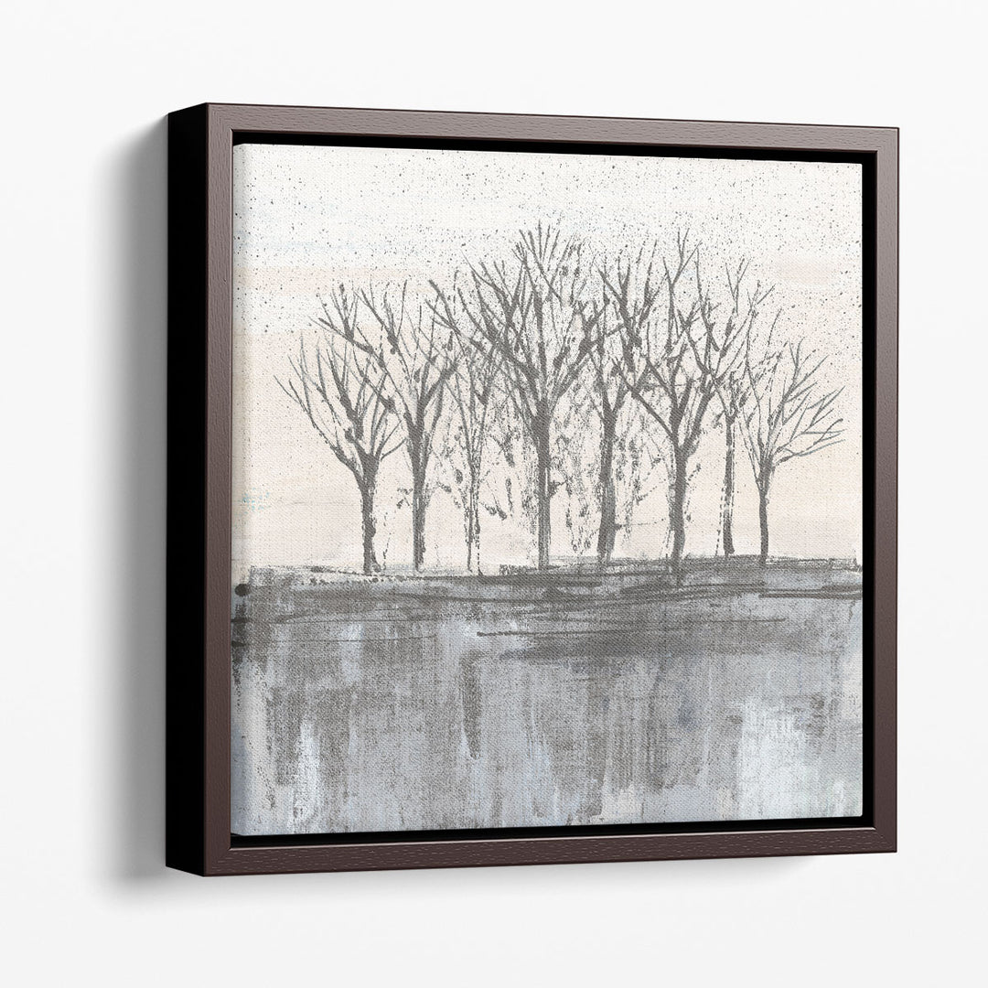 Trees at Dawn II - Canvas Print Wall Art