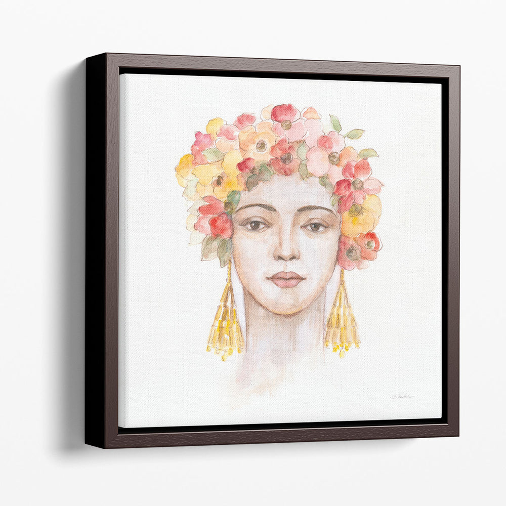 International Woman IV - Canvas Print Wall Art