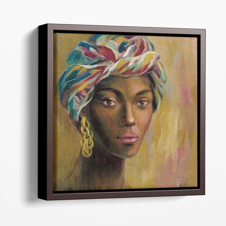 African Face I - Canvas Print Wall Art