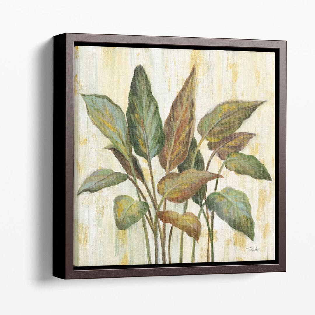 Fall Greenhouse Leaves - Canvas Print Wall Art