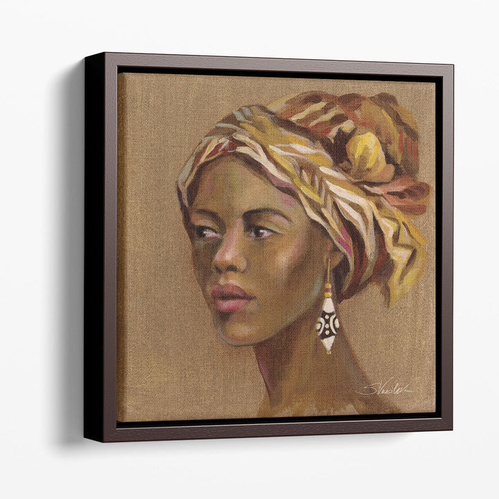 African Beauty II - Canvas Print Wall Art