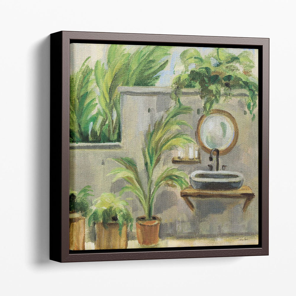 Tropical Bath II - Canvas Print Wall Art