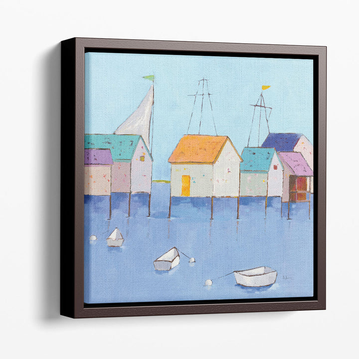 Boat House Row - Canvas Print Wall Art