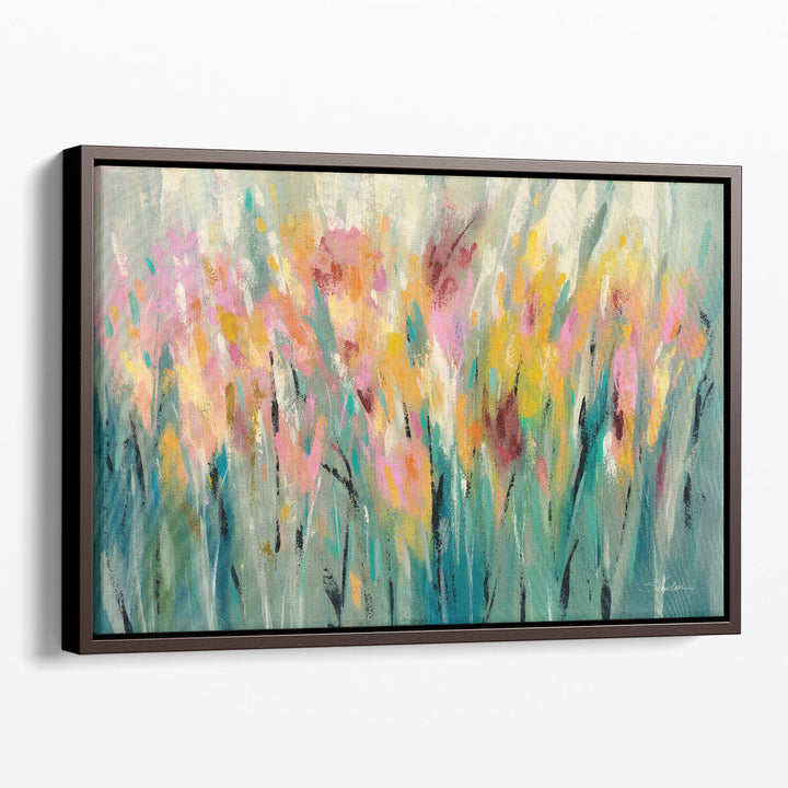 Summer Garden Joy - Canvas Print Wall Art