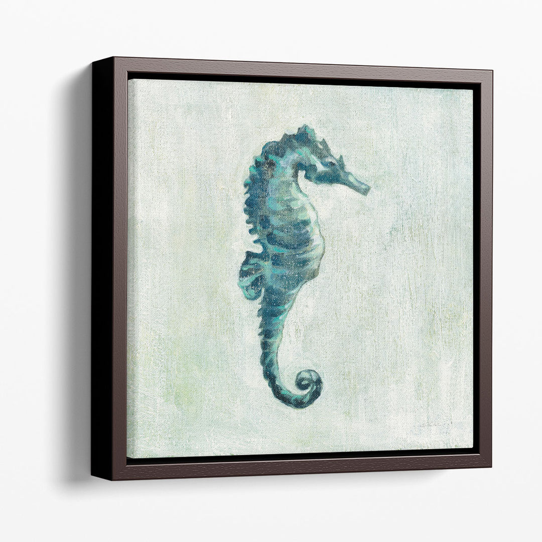 Indigo Sea Life I - Canvas Print Wall Art