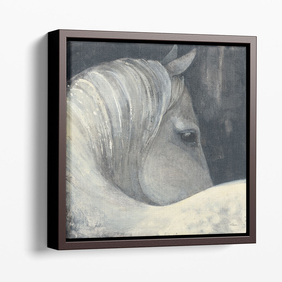 Bijou Black and White - Canvas Print Wall Art