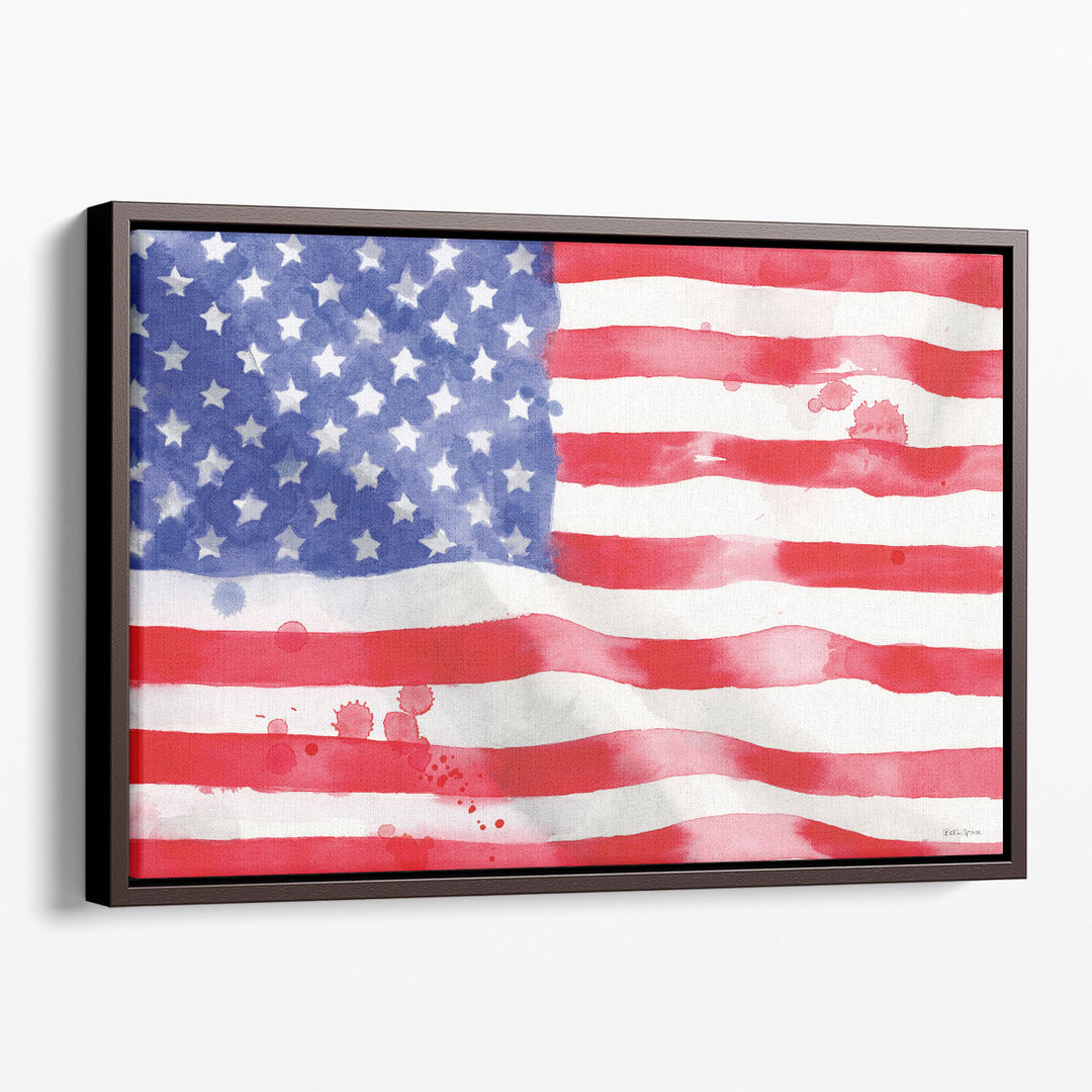 Americana Style I - Canvas Print Wall Art