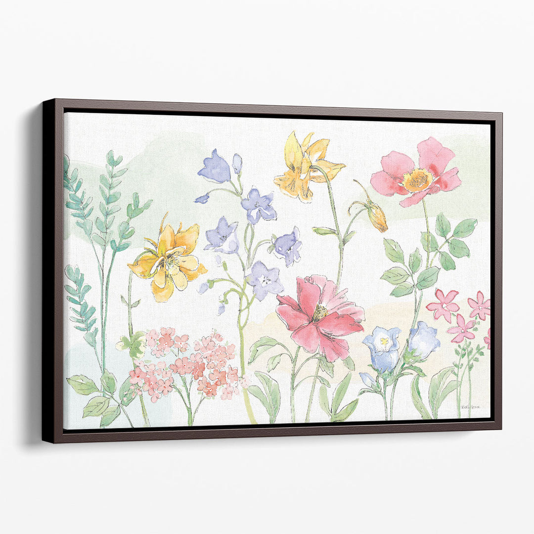 Peaceful Petals VI - Canvas Print Wall Art