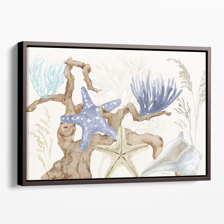 Soft Shores I - Canvas Print Wall Art