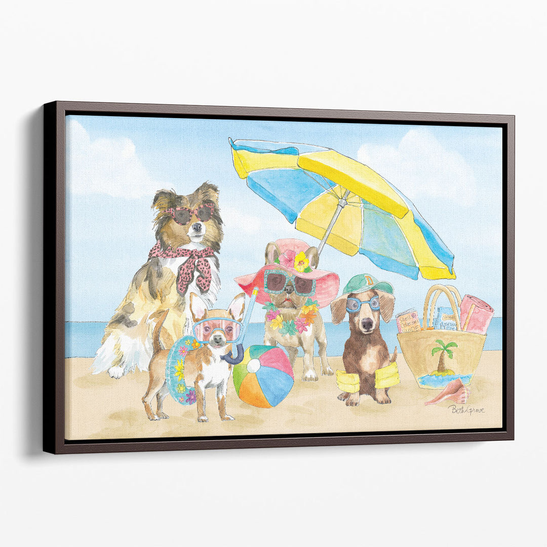 Summer Paws I - Canvas Print Wall Art