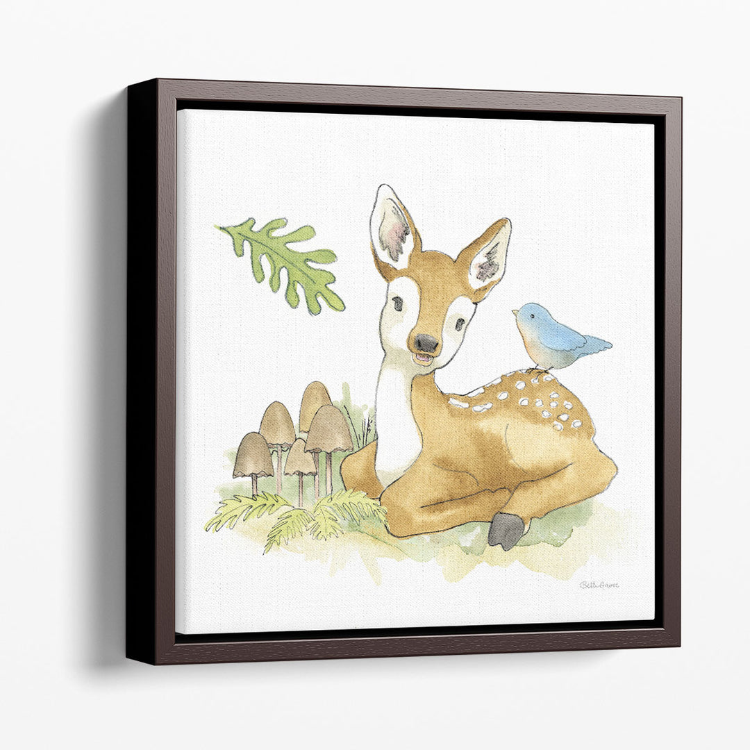 Baby Woodland III - Canvas Print Wall Art