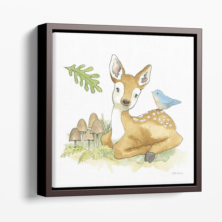 Baby Woodland III - Canvas Print Wall Art