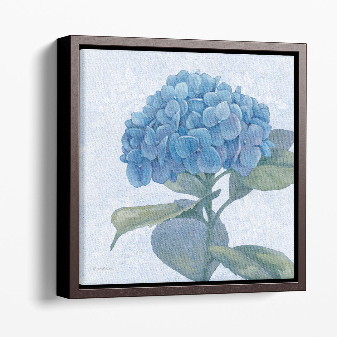 Blue Hydrangea IV - Canvas Print Wall Art