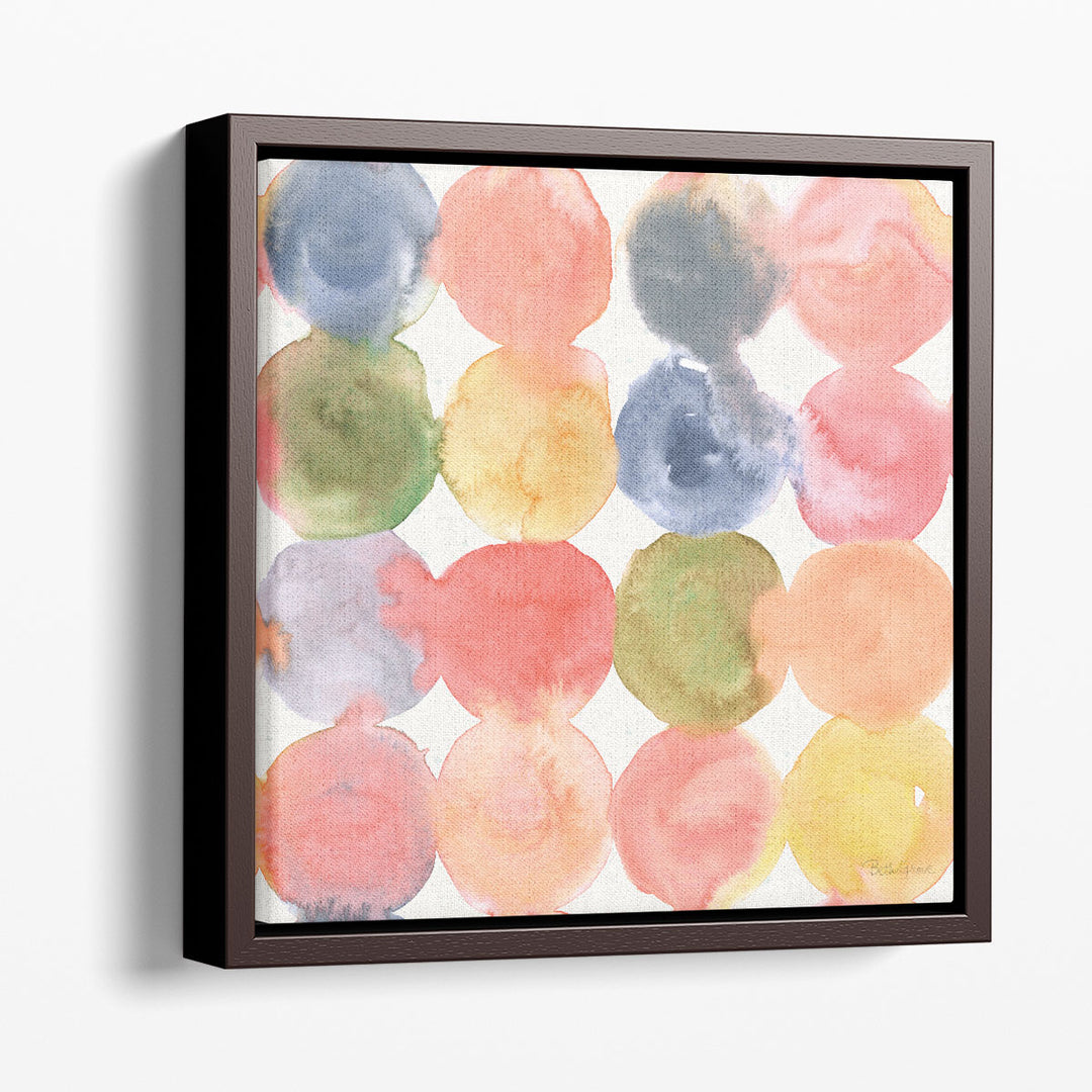 Floral Focus Pattern VIII - Canvas Print Wall Art