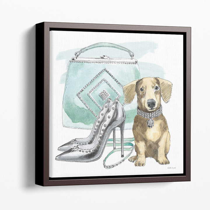 Glamour Pups III - Canvas Print Wall Art