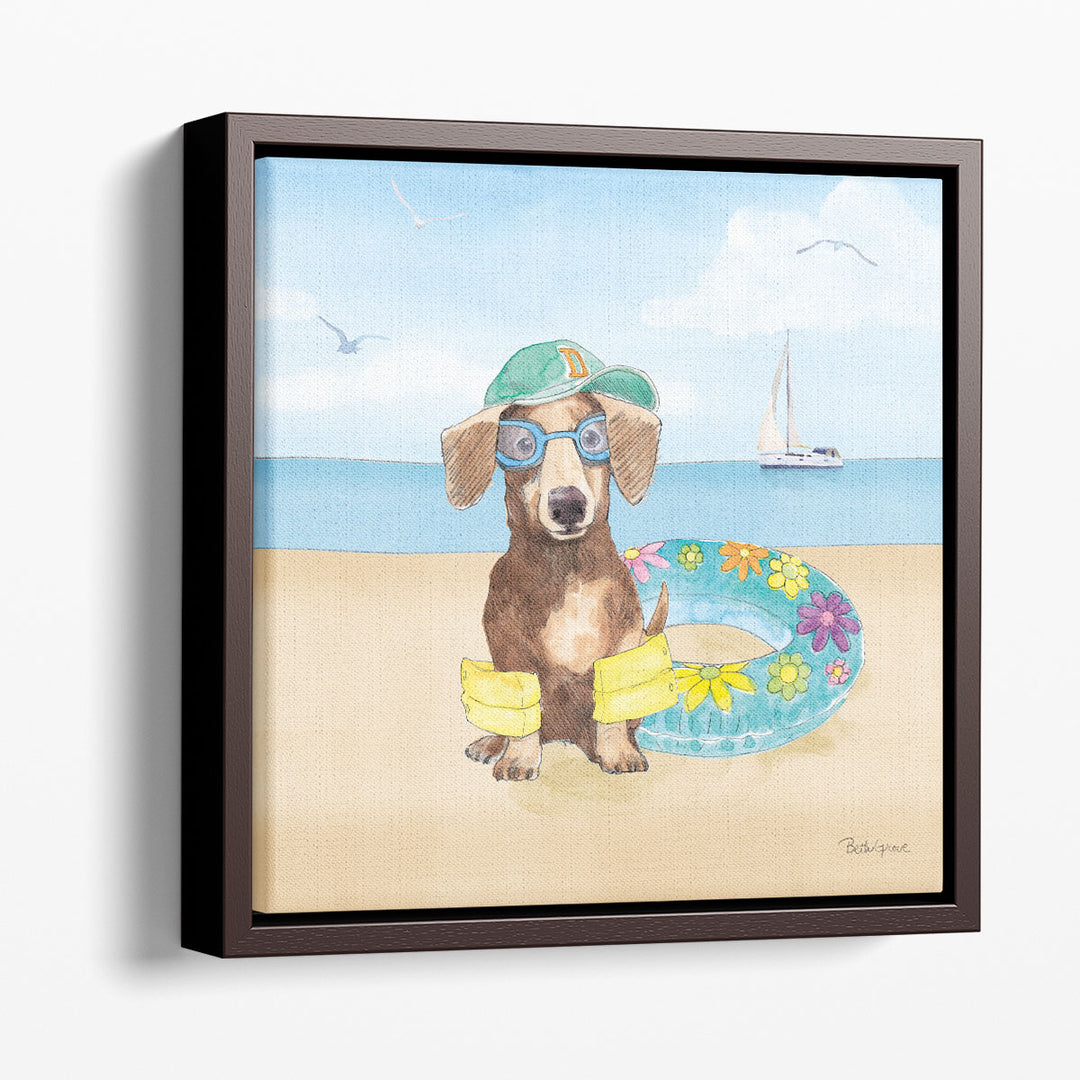 Summer Paws III - Canvas Print Wall Art