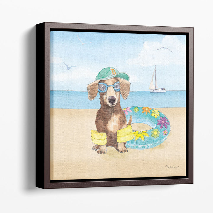 Summer Paws III - Canvas Print Wall Art