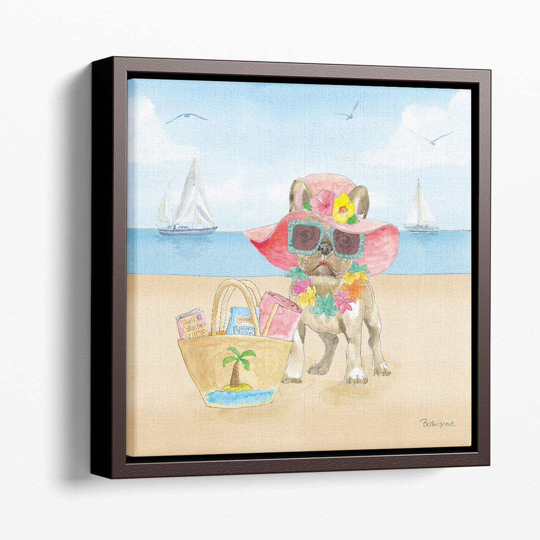 Summer Paws IV - Canvas Print Wall Art