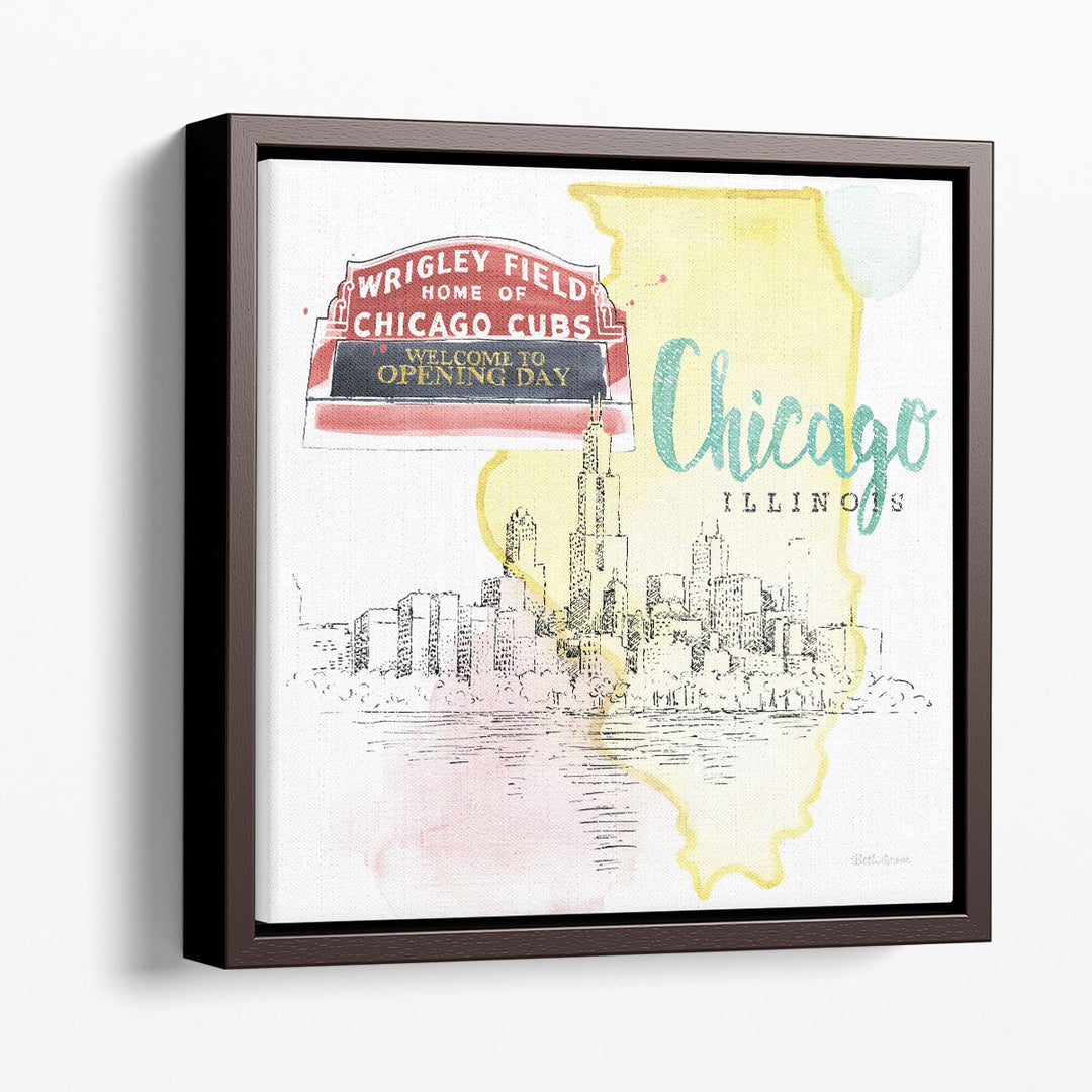 US Cities II - Canvas Print Wall Art