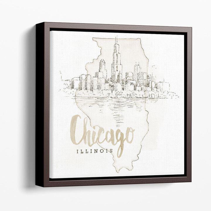 US Cities VI - Canvas Print Wall Art