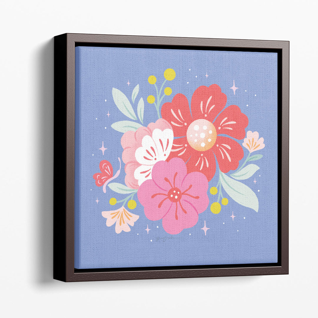 Floral Bouquet I - Canvas Print Wall Art