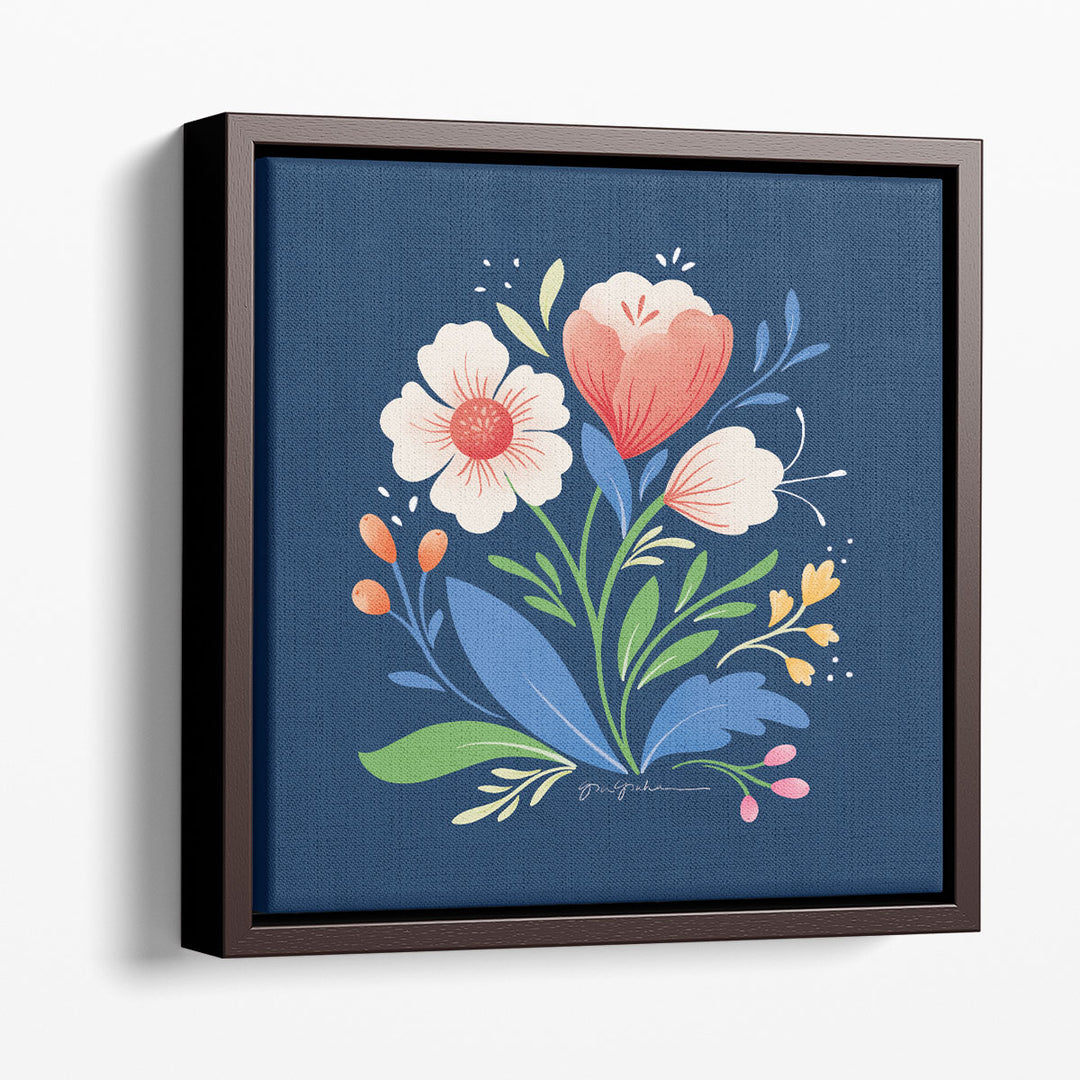 Flower Field I - Canvas Print Wall Art