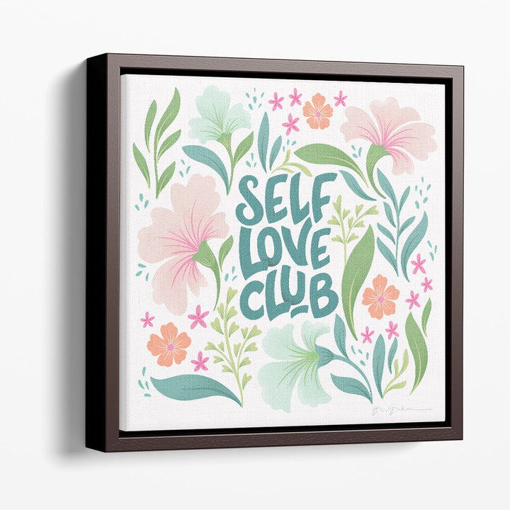 Self Love Club II - Canvas Print Wall Art